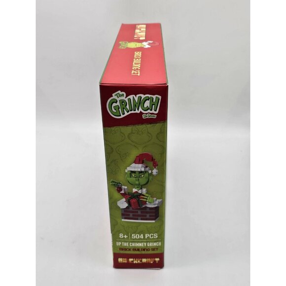 Brickcraft The Grinch Up The Chimney Grinch Christmas Brick Building Set 504 Pc - Picture 6 of 7